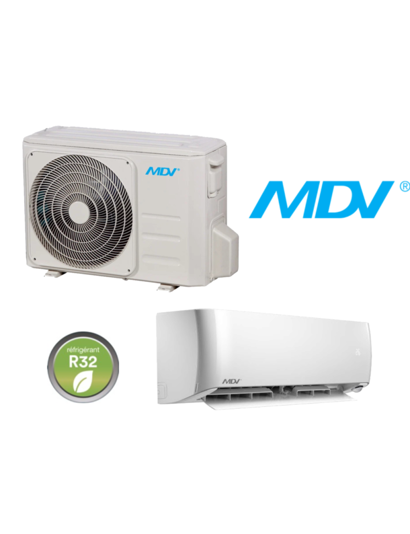 Climatiseur MDV split mural A++ - Climatiseur