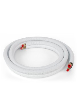 Couronne Cuivre Double Isolé 1/4-3/8 3m Flare - Cuivre frigorifique / condensat